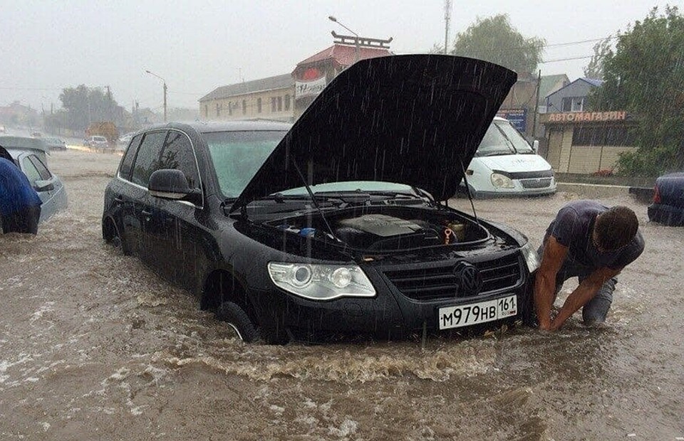 Ростов дождь сегодня фото